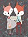 Seller image for Notebook: Cute fox in love on brown cover and Lined pages, Extra large (8.5 x 11) inches, 110 pages, White paper (Cute fox in love on brown notebook) (Volume 5) [Soft Cover ] for sale by booksXpress