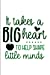 Seller image for It Takes a Big Heart to Help Shape Little Minds: A Notebook & Blank Lined Journal; Perfect Gift Under $10 for Teacher Appreciation, Summer Break, or . (Composition Book, 100 pages, 6x9 inches) [Soft Cover ] for sale by booksXpress