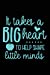 Seller image for It Takes a Big Heart to Help Shape Little Minds: A Notebook & Blank Lined Journal; Perfect Gift Under $10 for Teacher Appreciation, Summer Break, or . (Composition Book, 100 pages, 6x9 inches) [Soft Cover ] for sale by booksXpress