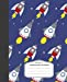 Seller image for Composition Notebook: Grades: Elementary, Wide-Ruled Lined Journal, Kids School Home Student Boys, Spaceship Cover (110 Pages, 7.5x9.25 inch) (Wide-Ruled Notebook) (Volume 11) [Soft Cover ] for sale by booksXpress