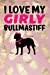 Seller image for I Love My Girly Bullmastiff: Pineapple, Pink & Black Design, Blank College Ruled Line Paper Journal Notebook for Dog Moms and Their Families. (Dog . Book: Journal Diary For Writing and Notes) [Soft Cover ] for sale by booksXpress