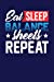 Bild des Verkufers fr Eat Sleep Balance Sheets Repeat: Dark Blue, Blue & Red Design, Blank College Ruled Line Paper Journal Notebook for Accountants and Their Families. . Book: Journal Diary For Writing and Notes) [Soft Cover ] zum Verkauf von booksXpress