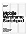 Image du vendeur pour Mobile Wireframe Sketchbook (White) [Soft Cover ] mis en vente par booksXpress