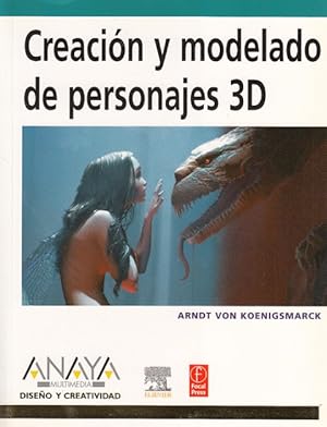 Seller image for CREACIN Y MODELADO DE PERSONAJES 3D for sale by Librera Vobiscum