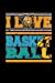 Seller image for I Love Basketball: Sports Player Blank Lined Notebook Journal 6x9 (Volume 2) [Soft Cover ] for sale by booksXpress