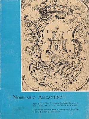 Seller image for NOBILIARIO ALICANTINO for sale by Librera Vobiscum