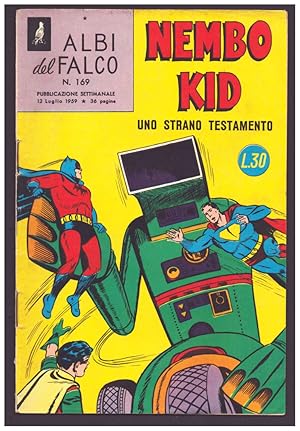 Imagen del vendedor de World's Finest Comics #99 Italian Edition. Albi del Falco n. 169. Nembo Kid (Superman): uno strano testamento a la venta por Parigi Books, Vintage and Rare