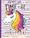 Seller image for AMELIA Time to be a Unicorn: Personalised Unicorn Notebook, Notes, Note Pad, Journal, 100 Lined Pages [Soft Cover ] for sale by booksXpress