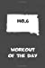 Image du vendeur pour Workout of the Day: South Dakota Workout of the Day Log for tracking and monitoring your training and progress towards your fitness goals. A great . bikers will love this way to track goals! [Soft Cover ] mis en vente par booksXpress