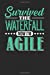Image du vendeur pour Survived the Waterfall Now I'm Agile: Black, White & Green Design, Blank College Ruled Line Paper Journal Notebook for Project Managers and Their . Book: Journal Diary For Writing and Notes) [Soft Cover ] mis en vente par booksXpress