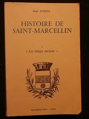 Seller image for Histoire de Saint Marcellin, tome 1 for sale by Tant qu'il y aura des livres