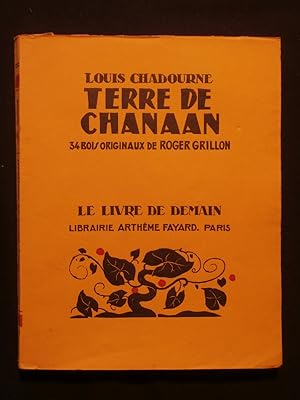 Imagen del vendedor de Terre de Chanaan a la venta por Tant qu'il y aura des livres