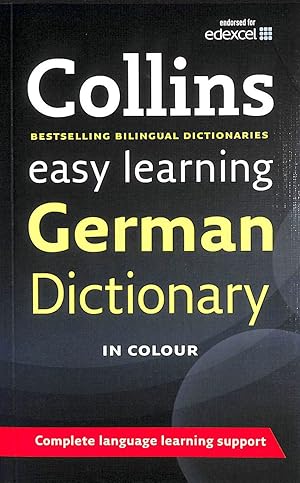 Seller image for Easy Learning German Dictionary for sale by M Godding Books Ltd