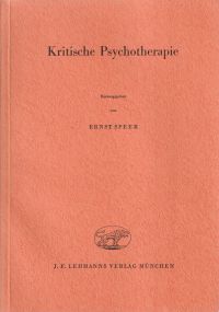 Bild des Verkufers fr Kritische Psychotherapie. zum Verkauf von Bcher Eule