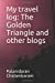 Seller image for My travel log: The Golden Triangle and other blogs [Soft Cover ] for sale by booksXpress