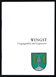 Bild des Verkufers fr Die Wingst: Vergangenheit und Gegenwart. - zum Verkauf von Libresso Antiquariat, Jens Hagedorn