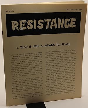 Resistance Vol. 9 No. 2 An Anarchist Review