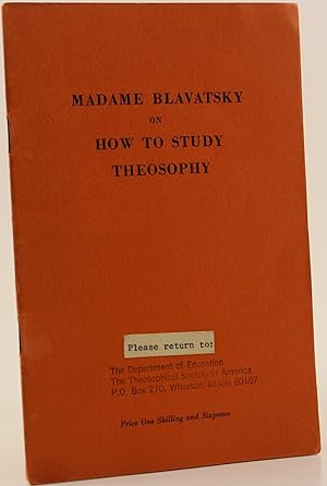 How to Study Theosophy