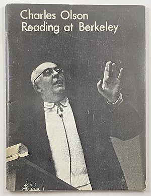 Image du vendeur pour Charles Olson Reading at Berkeley as Transcribed by Zoe Brown mis en vente par Better Read Than Dead