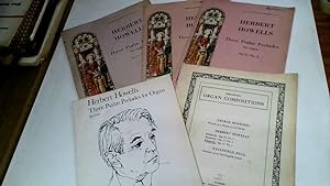 Immagine del venditore per Three Psalm Preludes Sets 1 & 2,and Rhapsody Opus 17 No.3 for Organ. venduto da Goldstone Rare Books