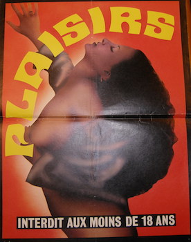 Image du vendeur pour Plaisirs. Promotional Poster. mis en vente par Wittenborn Art Books