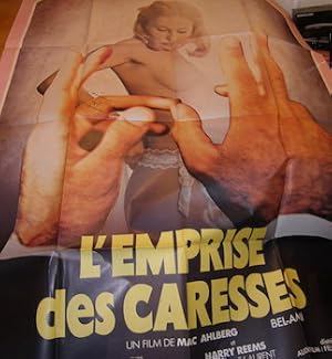 Seller image for L'Emprise Des Caresses. Promotional Poster. for sale by Wittenborn Art Books