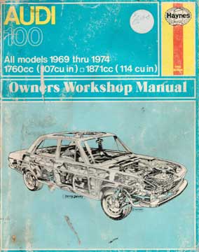 Bild des Verkufers fr Audi 100 Owners Workshop Manual zum Verkauf von Wittenborn Art Books