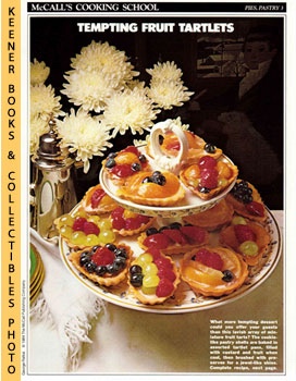 McCall's Cooking School Recipe Card: Pies, Pastry 3 - Fruit Tartlets : Replacement McCall's Recip...