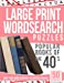 Immagine del venditore per Large Print Wordsearches Puzzles Popular Books of the 40s: Giant Print Word Searches for Adults & Seniors [Soft Cover ] venduto da booksXpress