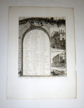 Image du vendeur pour Demeures de personnes clebres qui ont habit le 1er Arrondissement avant 1860. First edition of the etching. mis en vente par Wittenborn Art Books