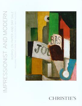 Impressionist and Modern Works on Paper and Day Sale. 4 November 2010. Auction #2353/2354. Lot #s...
