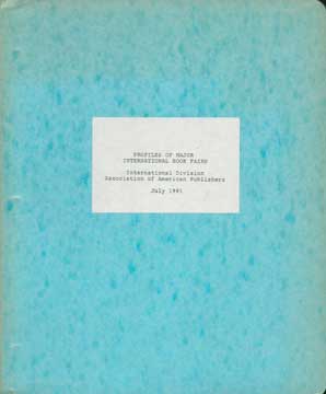 Seller image for Profiles of Major International Book Fairs for sale by Wittenborn Art Books