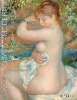 Impressionist/Modern Evening Sale. 20 June 2012. Auction #5465. Lot #s 1-71.