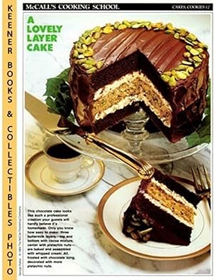 McCall's Cooking School Recipe Card: Cakes, Cookies 12 - Cocoa-Nut Layer Cake : Replacement McCal...