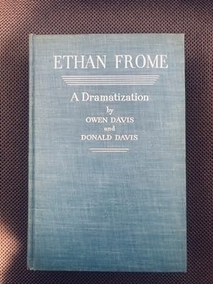 Bild des Verkufers fr Ethan Frome: A Dramatization of Edith Wharton's Novel zum Verkauf von The Groaning Board