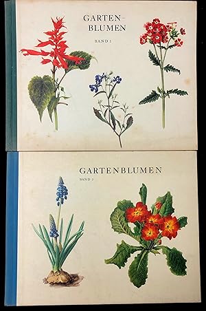 Bild des Verkufers fr Gartenblumen   Band 1 und Band 2 zum Verkauf von Rolf Nlkes - kunstinsel.ch