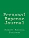 Seller image for Personal Expense Journal: Green Cover, Full-size, 126 pages [Soft Cover ] for sale by booksXpress