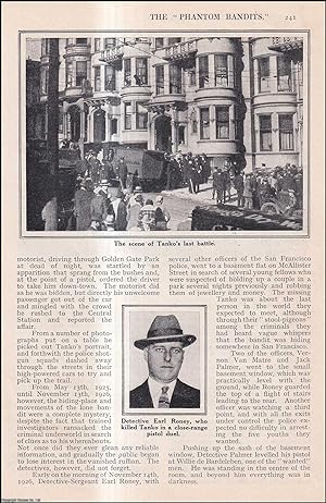 Seller image for The Phantom Bandits, Joe Tanko & Floyd Hall who escaped from San Quentin Prison. An uncommon original article from the Wide World Magazine, 1928. for sale by Cosmo Books