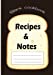 Seller image for Blank cookbook: Recipes & Notes: 7x10 A big bread design with 100 pages blank recipe paper for jotting down your recipes [Soft Cover ] for sale by booksXpress