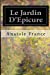 Bild des Verkufers fr Le Jardin D'Epicure (French Edition) [Soft Cover ] zum Verkauf von booksXpress