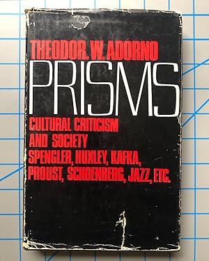 Immagine del venditore per Prisms: Cultural Criticism and Society venduto da Mausoleum Books