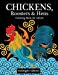 Seller image for Chickens, Roosters & Hens Coloring Book for Adults Midnight Edition: A Really Relaxing Coloring Book to Calm Down & Relieve Stress on Black Backgrounds (Farm Coloring Book) (Volume 2) [Soft Cover ] for sale by booksXpress