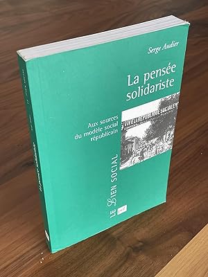 Imagen del vendedor de Pense solidariste (La) a la venta por Libraire Gabor