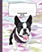 Imagen del vendedor de Boston Terrier Composition Notebook for Kids: Back to School, Colorful Marble | Wide Ruled | 120 Pages [Soft Cover ] a la venta por booksXpress