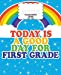 Imagen del vendedor de First Grade Composition Notebook for Kids: Back to School, Good Day Rainbow | Wide Ruled | 120 PAGES | Gift for Teachers and Kids [Soft Cover ] a la venta por booksXpress