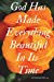 Seller image for Prayer Journal: God made Everything Beautiful in its Time [Soft Cover ] for sale by booksXpress