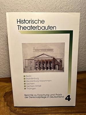 Historisches Theater in Deutschland. Ein Katalog Teil 2 : Östliche Bundesländer. Berlin, Brandenb...