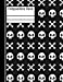 Imagen del vendedor de Skull Bones Composition Notebook - Sketchbook: 200 Pages 7.44 x 9.69 Blank Unlined Drawing Art Sketch Book Paper School Student Teacher Black White Skeleton Subject English Language Arts [Soft Cover ] a la venta por booksXpress