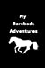 Seller image for My Bareback Adventures: 6 x 9 - 120 pages - Wide Ruled Lined Journal Diary Notebook for the Horse Enthusiast [Soft Cover ] for sale by booksXpress