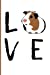 Imagen del vendedor de Love: Composition Notebook Guinea Pig Guinea Pig Gifts For Women - Blank Lined Journal Planner [Soft Cover ] a la venta por booksXpress